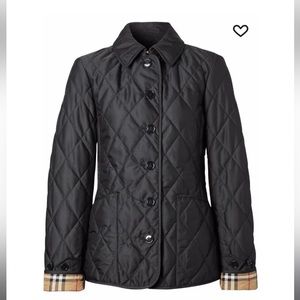 Burberry black jacket women Small